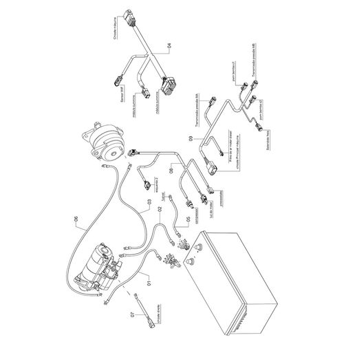 Módulo potência 1248254 (CONJUNTO COMPLETO) Módulo potência 1248254 (CONJUNTO COMPLETO)