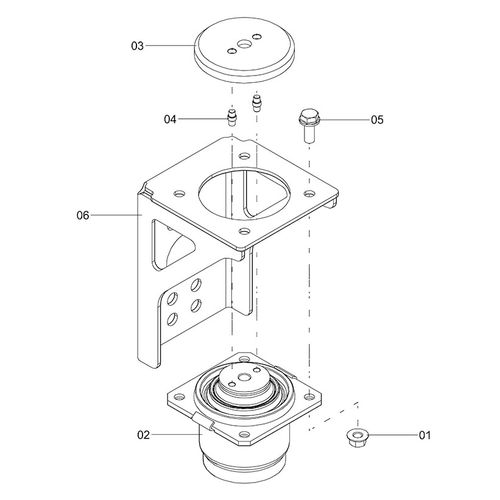 Cj dianteiro susp de cabine 1249165 (CONJUNTO COMPLETO) Cj dianteiro susp de cabine 1249165 (CONJUNTO COMPLETO)