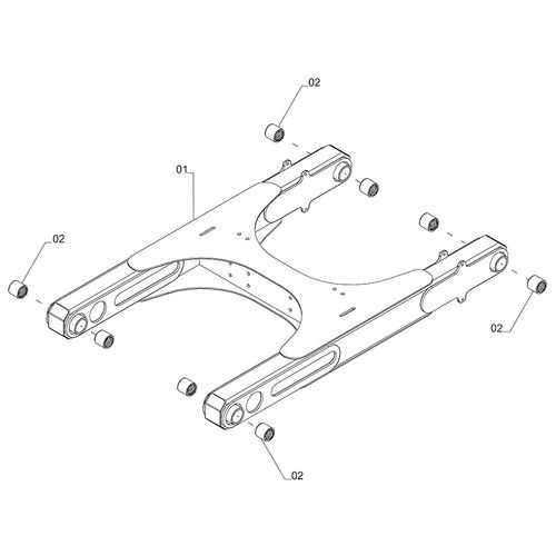Braço de levante inferior prensado 42m 1250258 (CONJUNTO COMPLETO) Braço de levante inferior prensado 42m 1250258 (CONJUNTO COMPLETO)
