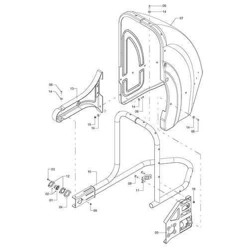 MÓDULO ABRE LINHAS ESQUERDO 1250351 (CONJUNTO COMPLETO) MÓDULO ABRE LINHAS ESQUERDO 1250351 (CONJUNTO COMPLETO)