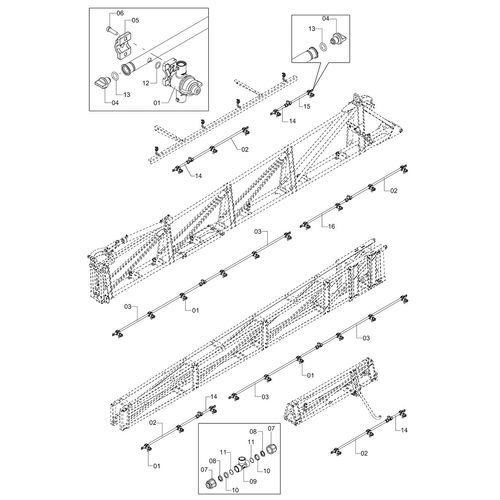 CONJ. RAMAL ESP. 500 BARRA 24M BIJET ISO - 1250445 - VERSÃO - 2018/4-  -0