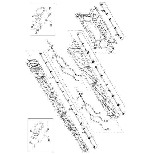 CONJ. RAMAL ESP. 50 - 49B /24M BIJET ISO 1250446 (CONJUNTO COMPLETO)