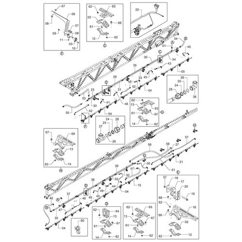 Módulo barra direita 36 m - ramal 500mm 1250592 (CONJUNTO COMPLETO) Módulo barra direita 36 m - ramal 500mm 1250592 (CONJUNTO COMPLETO)