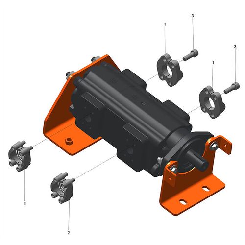 Elementos de Ligação Flanges + Paraf 1250791 (CONJUNTO COMPLETO)