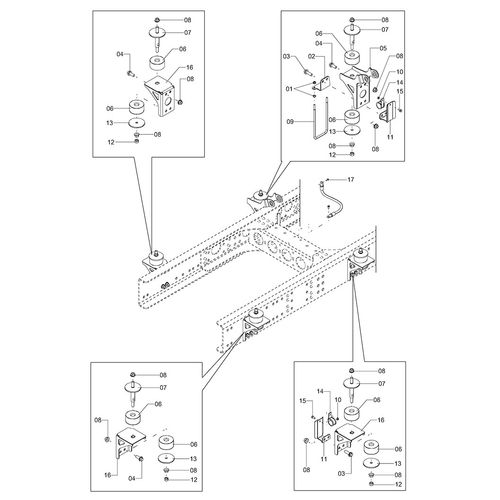 ELEMENTO DE LIGAÇÃO DA CABINE - 1251479 - VERSÃO - SAP-2018/5-  -0