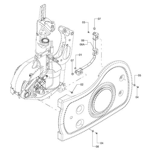 Elemento ligação acabamento interno 1252217 (CONJUNTO COMPLETO) Elemento ligação acabamento interno 1252217 (CONJUNTO COMPLETO)