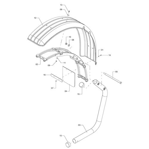 Módulo paralama direito 1257056 (CONJUNTO COMPLETO) Módulo paralama direito 1257056 (CONJUNTO COMPLETO)
