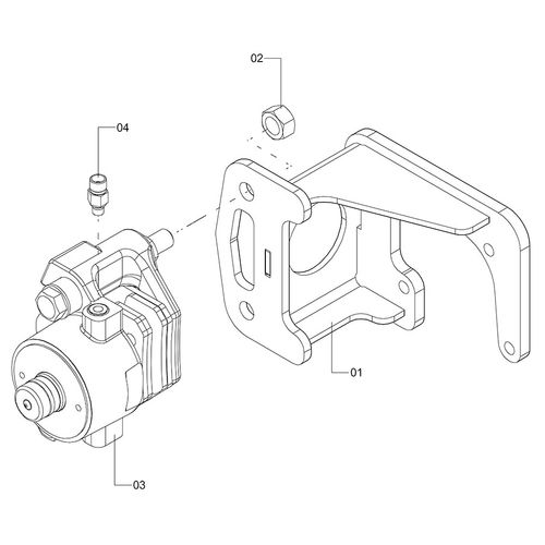 Pinça do freio estacionário - completo 1257085 (CONJUNTO COMPLETO) Pinça do freio estacionário - completo 1257085 (CONJUNTO COMPLETO)
