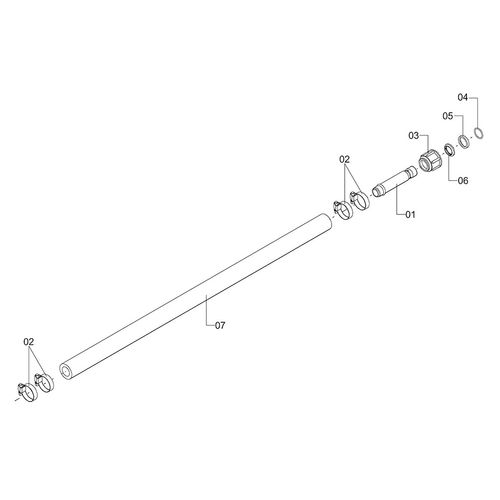 Mangueira Ø19,05 X 600 - 1259837 - VERSÃO - SAP-2019/5-  -0