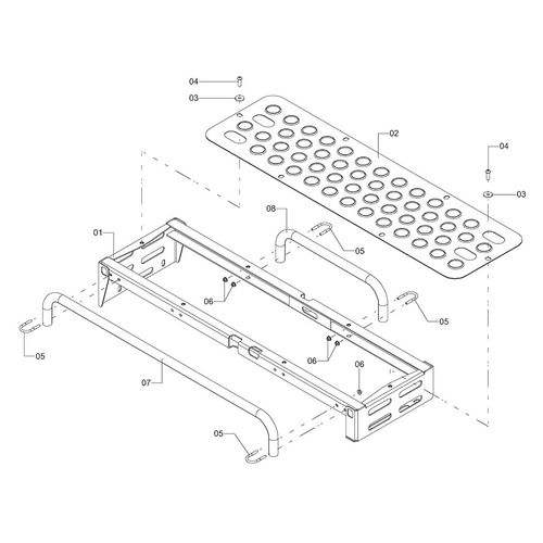 Módulo plataforma auxiliar 1260079 (CONJUNTO COMPLETO) Módulo plataforma auxiliar 1260079 (CONJUNTO COMPLETO)
