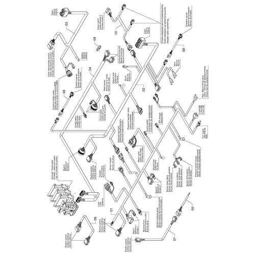 Módulo chassi rolante dir - UP3030 Cana 1260337 (CONJUNTO COMPLETO) Módulo chassi rolante dir - UP3030 Cana 1260337 (CONJUNTO COMPLETO)