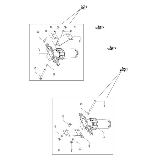 Conjunto filtro de linha - 8 seções /24m 1262448 (CONJUNTO COMPLETO) Conjunto filtro de linha - 8 seções /24m 1262448 (CONJUNTO COMPLETO)