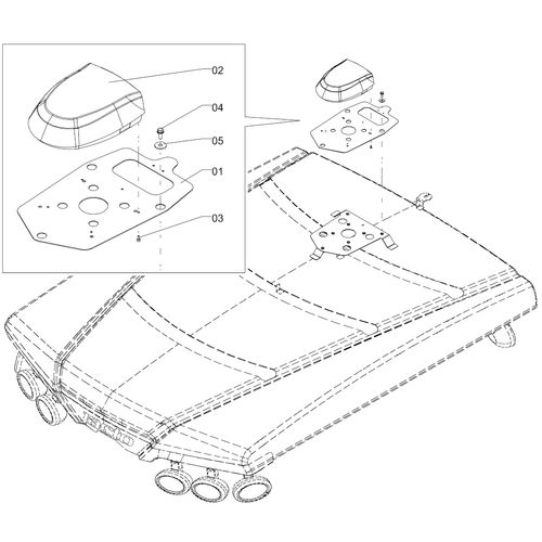 Módulo antena OTMIS 7 autonômo 1262505 (CONJUNTO COMPLETO) Módulo antena OTMIS 7 autonômo 1262505 (CONJUNTO COMPLETO)