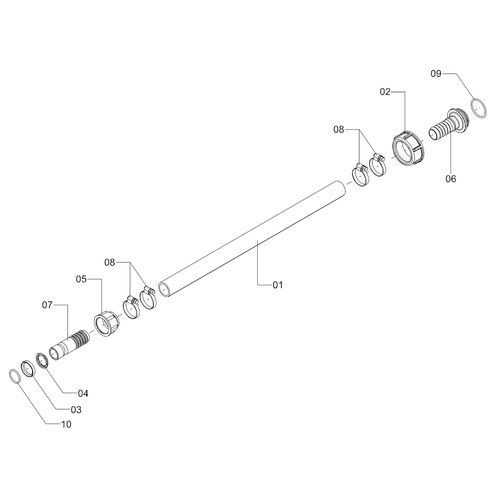 Mangueira V5V X bomba JP pressão 1265866 (CONJUNTO COMPLETO) Mangueira V5V X bomba JP pressão 1265866 (CONJUNTO COMPLETO)