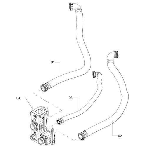 Conjunto painel abastec. bomba centr. 3 Conjunto painel abastec. bomba centr. 3