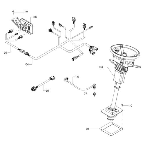 Conjunto barra de luz OMNI 700 1273015 (CONJUNTO COMPLETO)