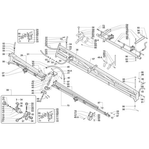 BARRA DE PULVERIZAÇÃO DE 18 METROS - 340265 - VERSÃO - 0-0/0-  -0