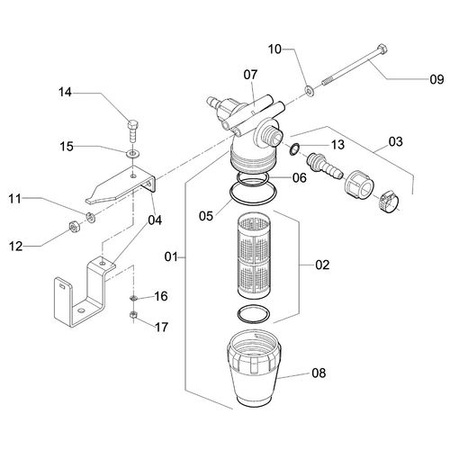 KIT - FILTRO DE LINHA KIT - FILTRO DE LINHA