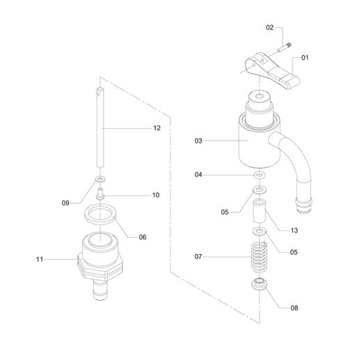 VALVULA DO LAVADOR DE EMBALAGEM 139881 (CONJUNTO COMPLETO) VALVULA DO LAVADOR DE EMBALAGEM 139881 (CONJUNTO COMPLETO)