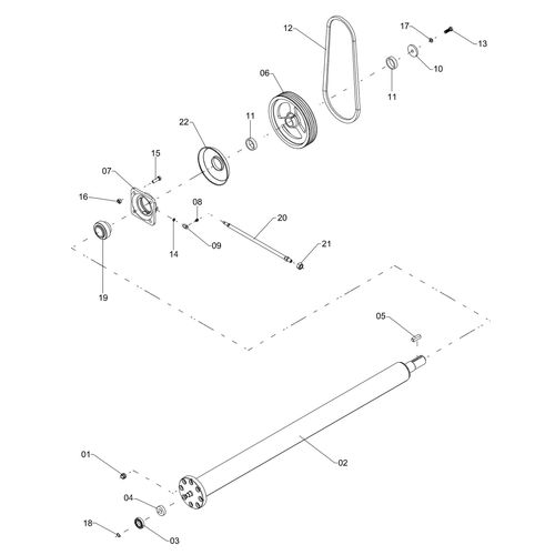 TRANSMISSAO MOTORA E COMPLEMENTOS 166488 (CONJUNTO COMPLETO)