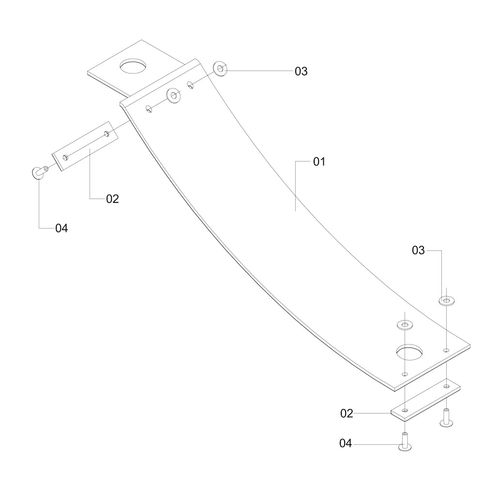 DIRECIONADOR DIREITO - SUPERIOR 222596 (CONJUNTO COMPLETO) DIRECIONADOR DIREITO - SUPERIOR 222596 (CONJUNTO COMPLETO)